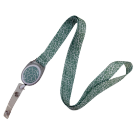 Badge Jojo & sleutelkoord - giraf sage - Mix & Match