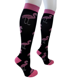Compressie kousen - Flamingo