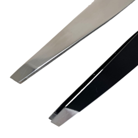 Rechte pincet met schuine bek – schuine pincet