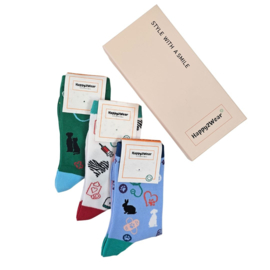 Socks in a Box - Dierzorg Happy2Wear