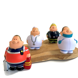 Anti Stress handtrainer - poppetje 112 hulpverlener Gert