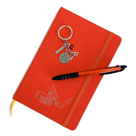 Schrijf & Blijf cadeau voor Meester - Juf - Onderwijs ( Oranje)