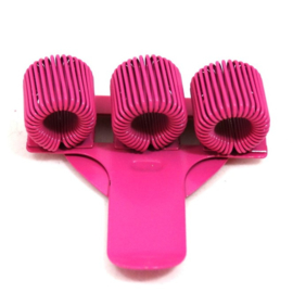 Pennenhouder clip (3 pennen) pink