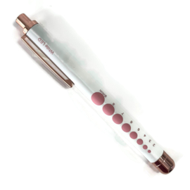 Pupillenlampje - Deluxe | Wit + Roze
