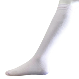 Compressie kousen - Wit streep reliëf