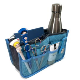 Tas-in-tas organizer | Lichtblauw