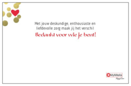 Cadeaukaartje: Jij bent geweldig!
