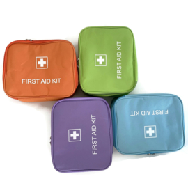 EHBO tas - Home & Travel XL - LICHTBLAUW