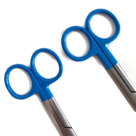 Verbandschaar + Verpleegkundige schaar Blauw (2.0 set)