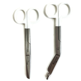 Verbandschaar + Verpleegkundige schaar Wit (2.0 set)