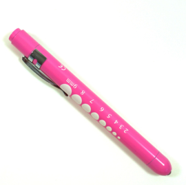 Pupillampje - penlight - Roze