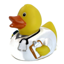 Doc Duck - Badeend - arts  of verpleger