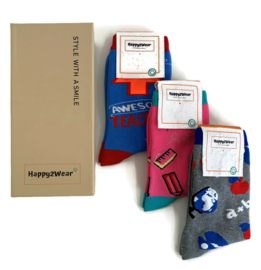 Socks in a Box - Leraren - Happy2Wear