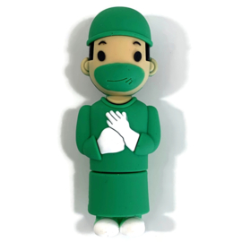 USB-stick Siliconen | Arts - assistent operatiekamer