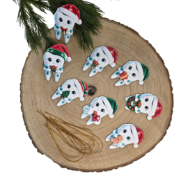 Kerstboom hangers tandzorg (8stuks) Kerstdecoratie