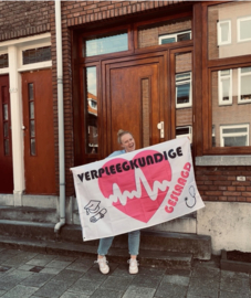 Vlag Verpleegkundige Geslaagd