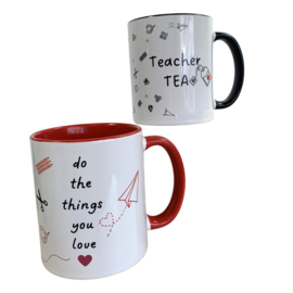 Mok onderwijs zwart - Teacher Tea