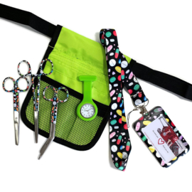 Verpleegkundige set - Tas & Tools - Lime & Pills