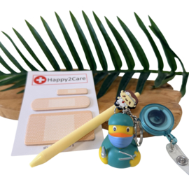 Cadeauset heren - zorgtopper Petrol