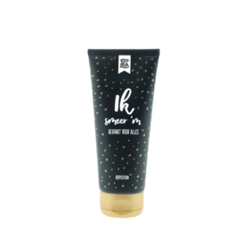 100%LEUK - Ik smeer 'm bodylotion - bedankt voor alles