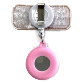 Zorghorloge Flex Pleister glimlach Roze