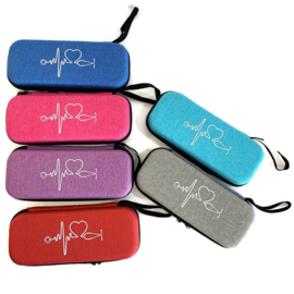 Luxe hard case etui voor Stethoscoop - Heartbeat