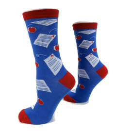 Happy2Wear onderwijs sokken - juf of meester AWESOME TEACHER