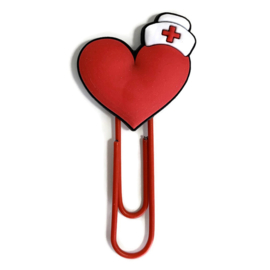 Paperclip met Zorgdetail 3D - NURSEHEART