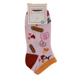 Enkelsokken verpleegkundige Happy2Wear - Liefde voor de zorg