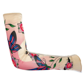 Gips sleeve Pink Garden & Butterfly