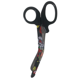 Utility schaar coated print - Bloemenveld