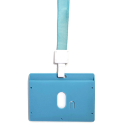 Badge + Lanyard Aqua