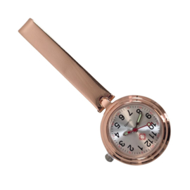Luxe Verpleegster horloge Moderne clip Rose Gold