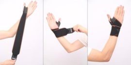 Elastische Wrap Around bandage pols & duim