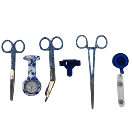 Hollands Blauw Zorgset scharen + tools