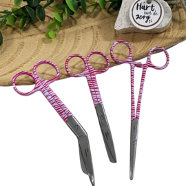 Pink Zebra - scharen set  zorg (kocher-zorgschaar-verbandschaar)