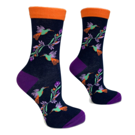 Kolibrie sokken - Nynke voor | KiKa