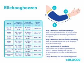 Bloccs Zwemhoes & douchehoes  | volwassenen elleboog