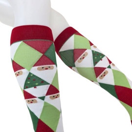 Kerst Compressie kousen - Santa