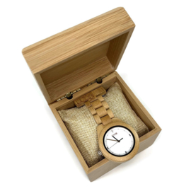 Zorghorloge Hout MyMitella - WOOD Naturel