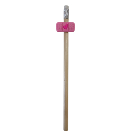 Potlood naturel met Zorgdetail 3D - PINK PLEISTER