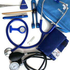 Instrumenten set  medisch student - BLAUW - aanbieding