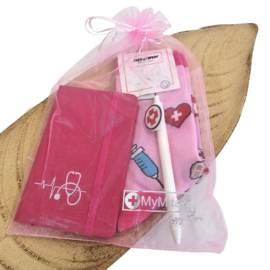 Socks & Notes - Roze