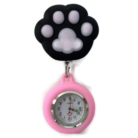 Zusterhorloge Flex Paws Dierverzorging - Zwart/roze