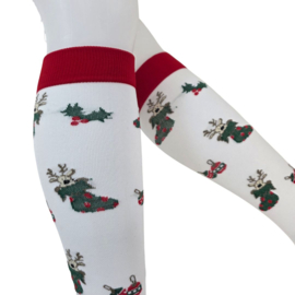 Kerst Compressie kousen - Rendier