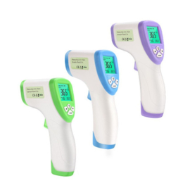 Digitale IR baby voorhoofd thermometer - paars