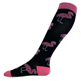 Compressie kousen - Flamingo
