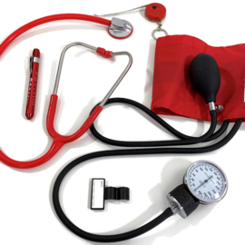 Stethoscoop - bloeddrukmeter & tools Rood