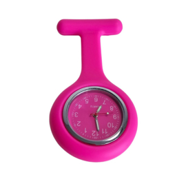 Verpleegstershorloge Ton Sur Ton Fuchsia