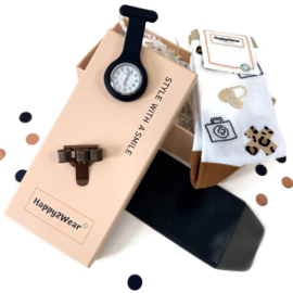 Style with a Smile -  zorgtools in geschenkdoos  | BRUIN-ZWART